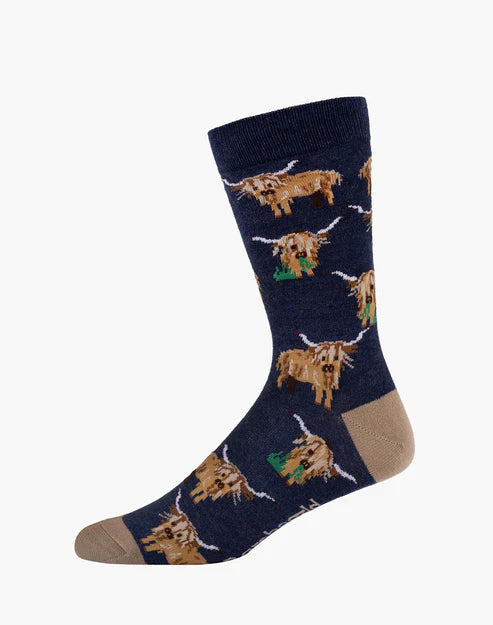 Hylander Men's Bamboo Crew Socks - The Sockery