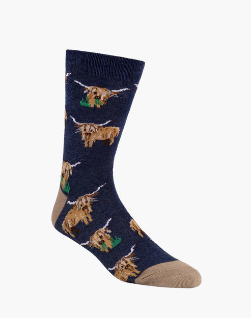 Hylander Men's Bamboo Crew Socks - The Sockery