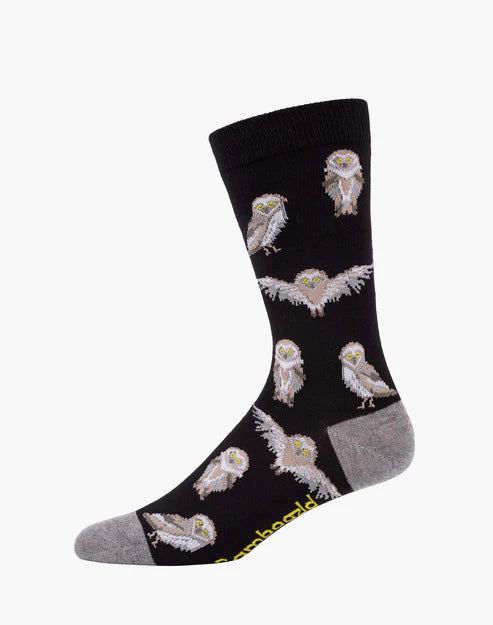 Margaret River Owl Men's Bamboo Socks - The Sockery