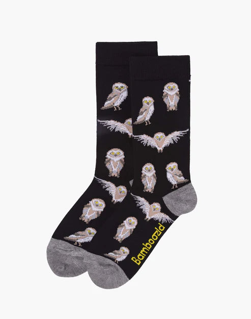 Margaret River Owl Men's Bamboo Socks - The Sockery