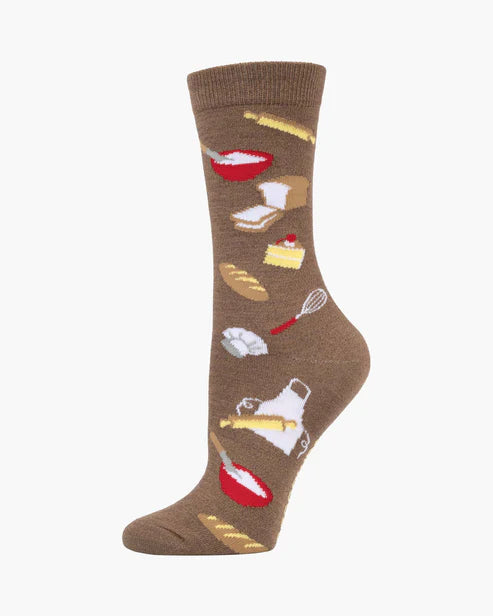 Bakers Gunna Bake Women's Bamboo Crew Socks
