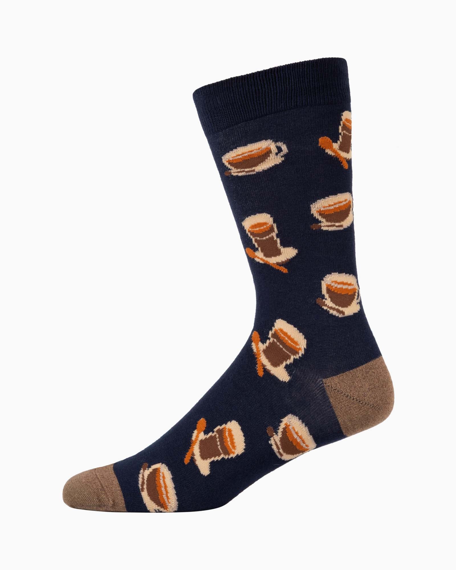 No Coffee No Talkie Men's Bamboo Socks