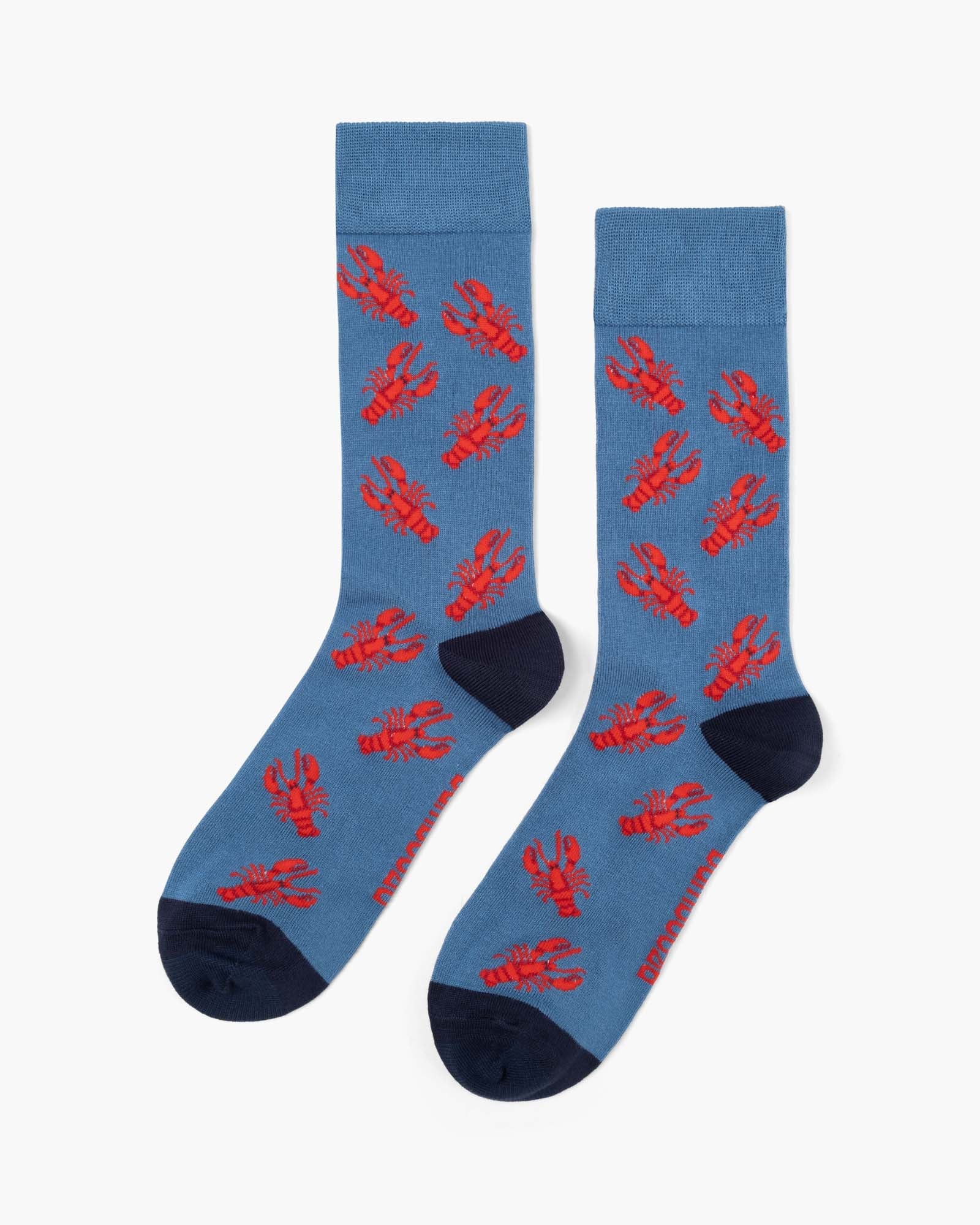 Lobster Men's Bamboo Crew Socks