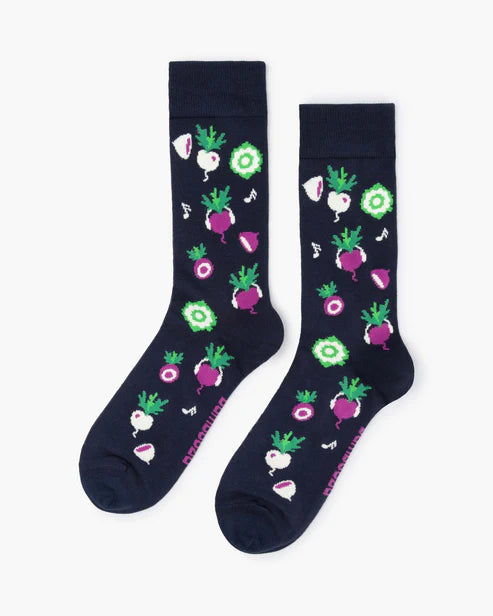 Lettuce Turnip The Beet Men's Bamboo Socks