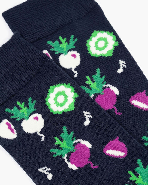Lettuce Turnip The Beet Men's Bamboo Socks