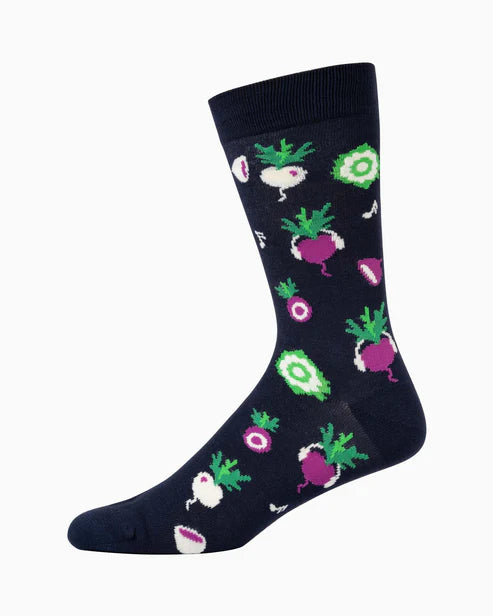 Lettuce Turnip The Beet Men's Bamboo Socks