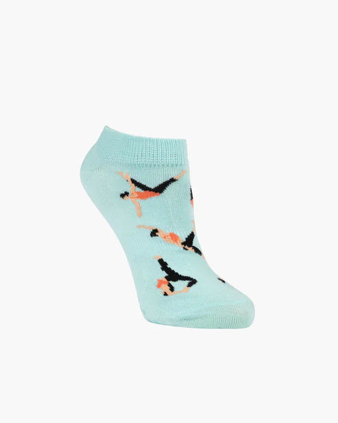 Yoga Poses Women's Bamboo Yoga Socks