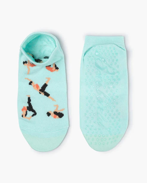 Yoga Poses Women's Bamboo Yoga Socks