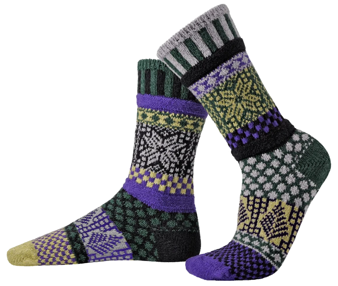 Balsam Recycled Cotton Crew Socks - The Sockery