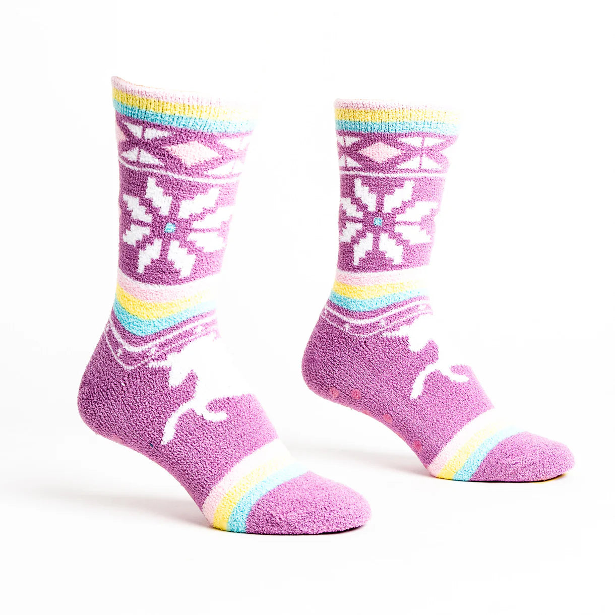 You Sweater Believe in Unicorns Women's Slipper Socks - The Sockery