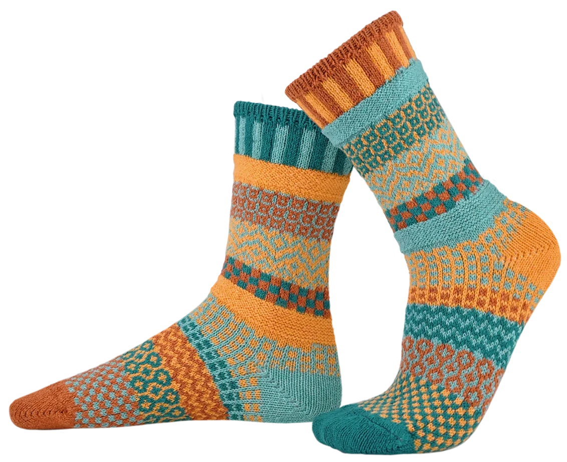 Dune Recycled Cotton Crew Socks - The Sockery