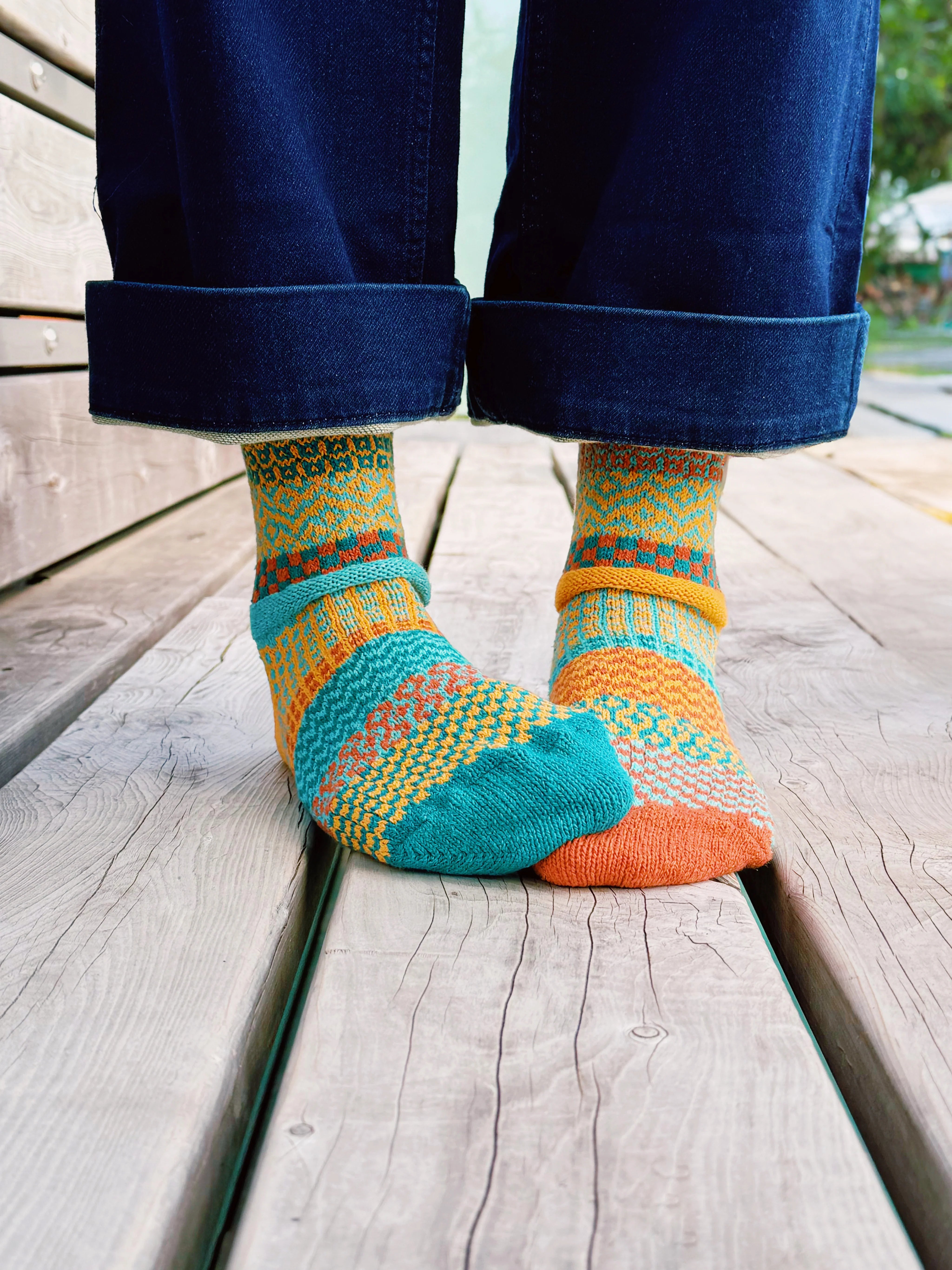 Dune Recycled Cotton Crew Socks - The Sockery