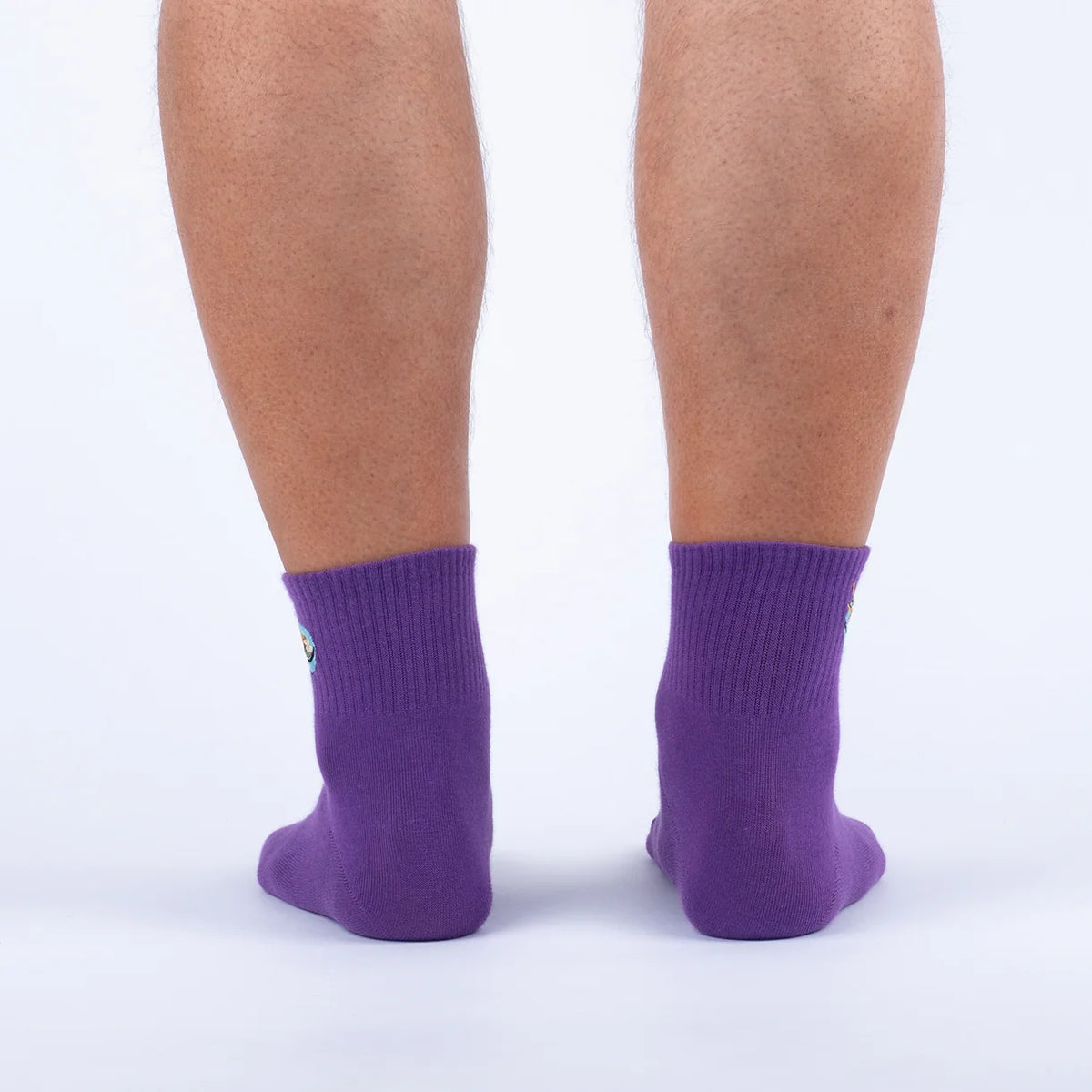 Hopeless Ramen-tic Embroidered Quarter Socks 🍜