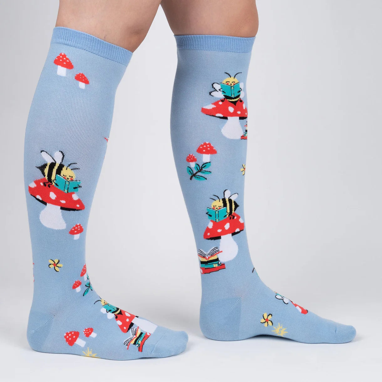 I'd Rather Bee Reading Women's Knee High Sock - The Sockery