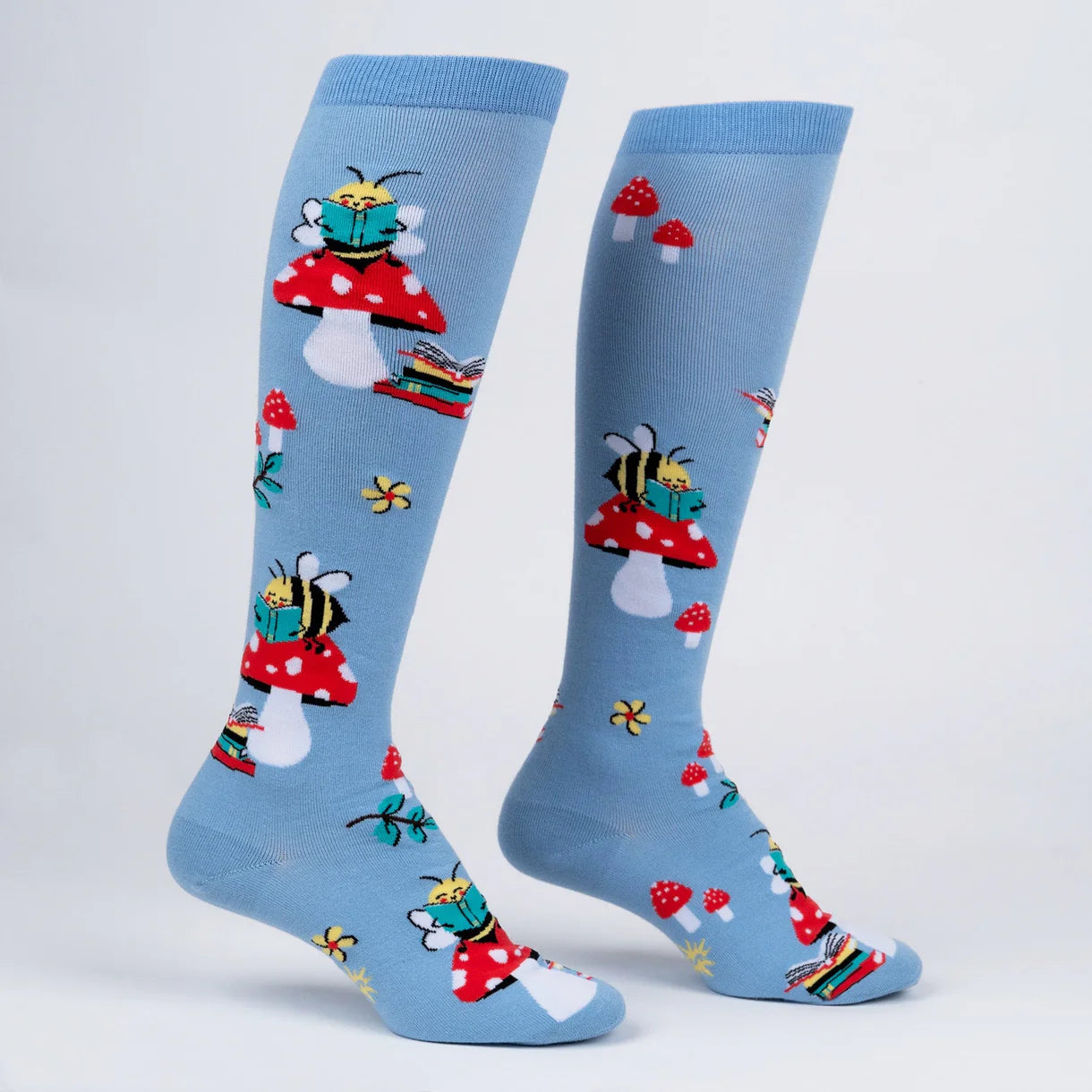 I'd Rather Bee Reading Women's Knee High Sock - The Sockery