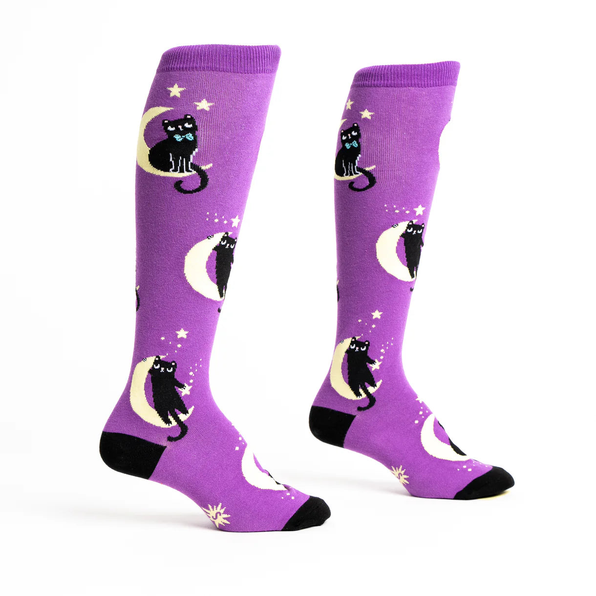 To the Moon and Back Women's Knee High Socks - The Sockery