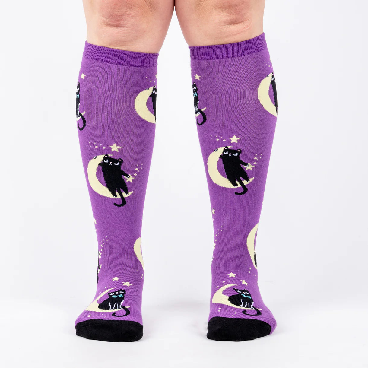 To the Moon and Back Women's Knee High Socks - The Sockery