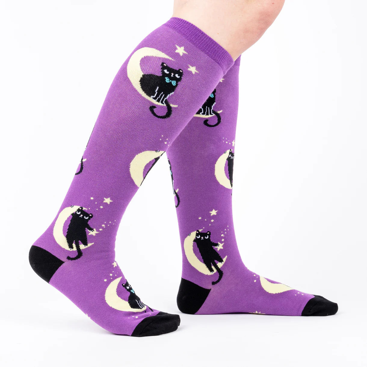 To the Moon and Back Women's Knee High Socks - The Sockery