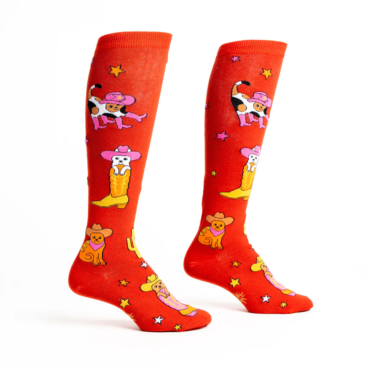 Herding Cats Women's Knee High Socks - The Sockery