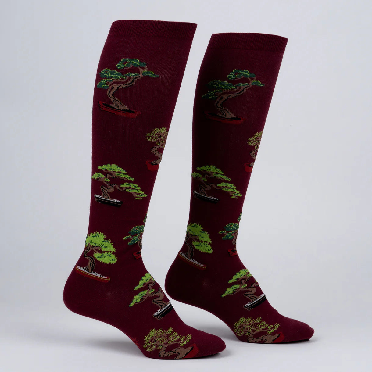 Good Things Come In Trees Women's Knee High Socks