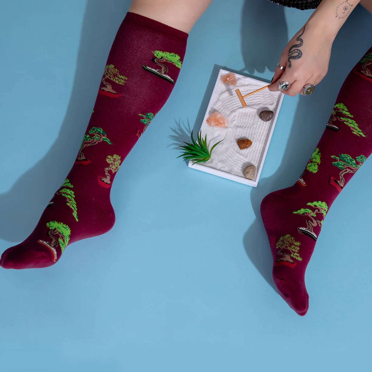 Good Things Come In Trees Women's Knee High Socks