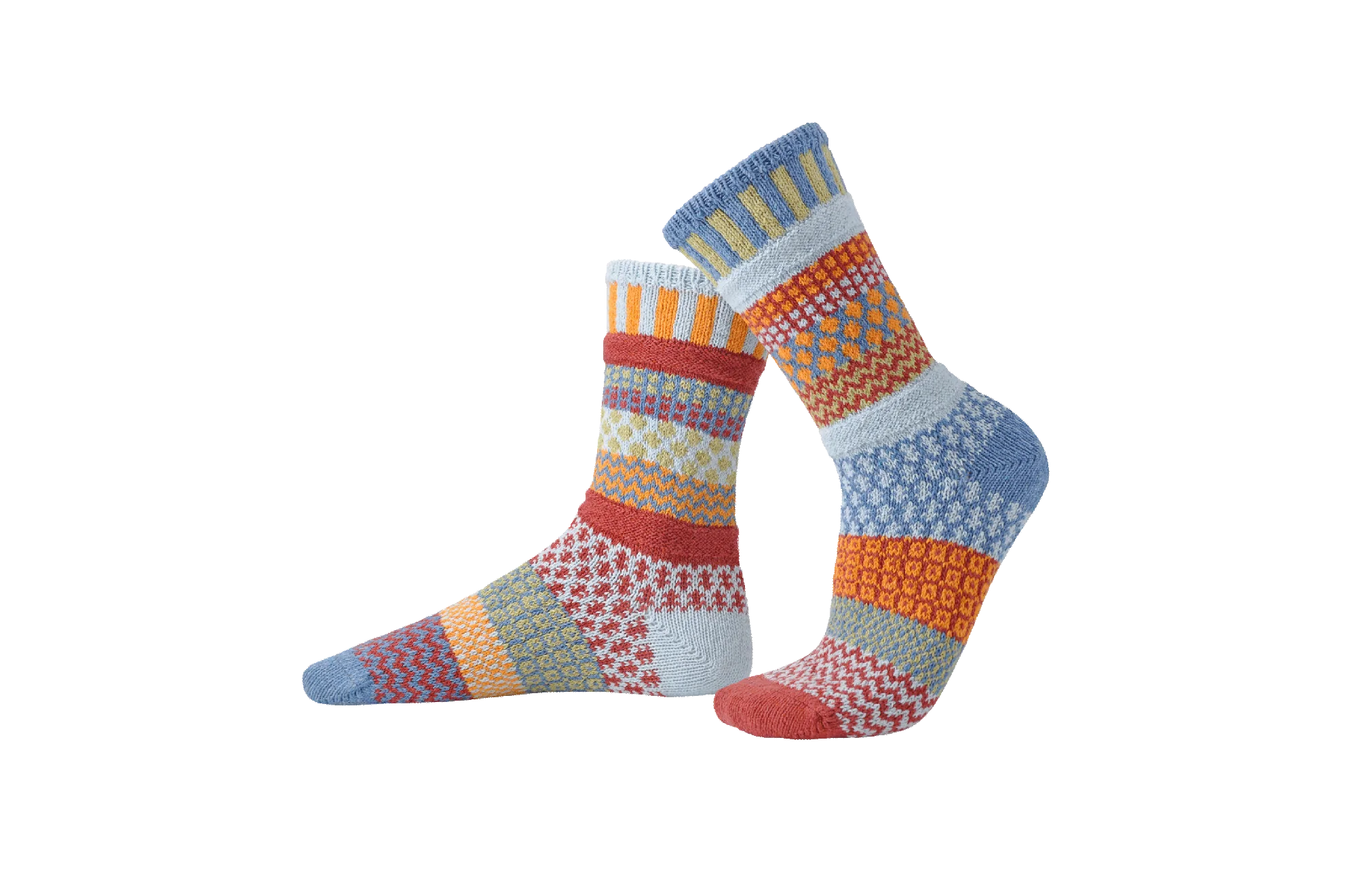 Fig Recycled Cotton Crew Socks - The Sockery