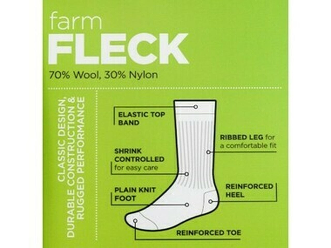 Farm Fleck Wool Socks - The Sockery