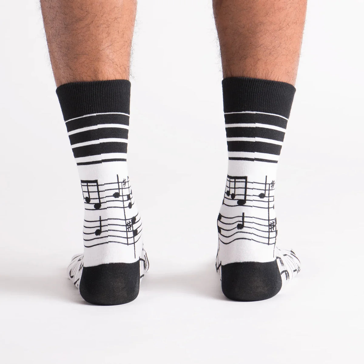 Foot Notes Men's Crew Socks