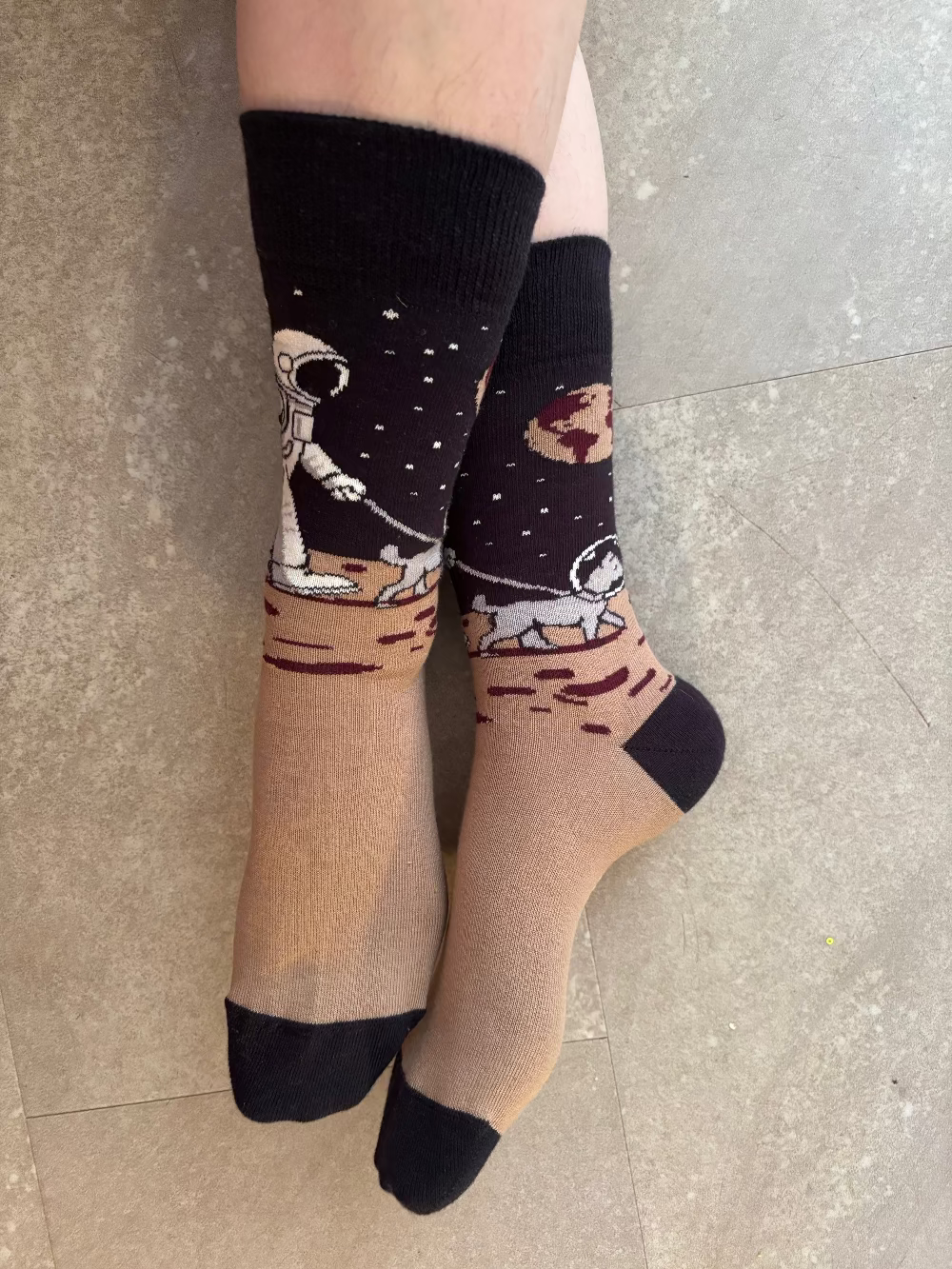 Moon Walk Crew Sock - Made in Australia