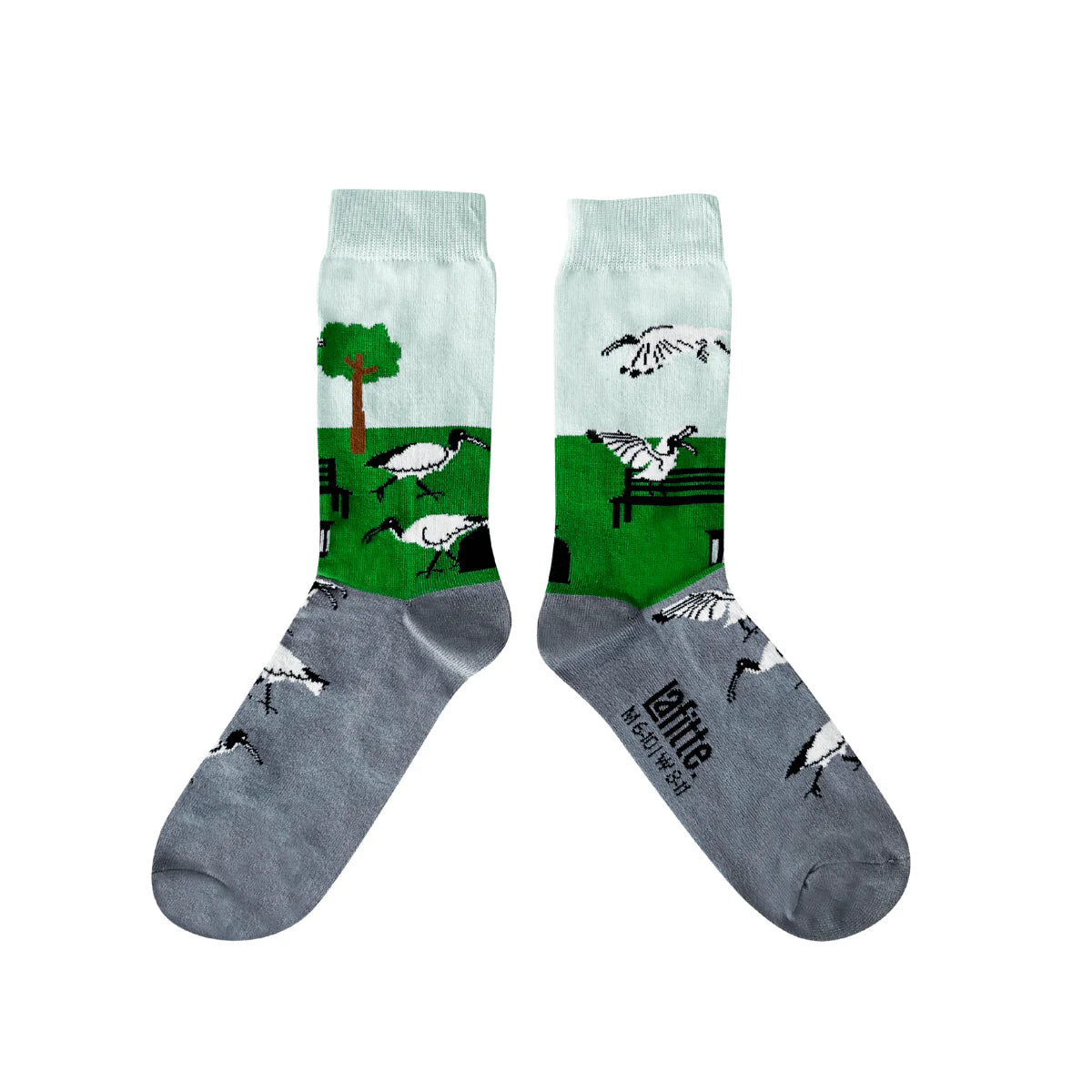 The Ibis Men's Crew Socks - Aussie Made -  The Sockery