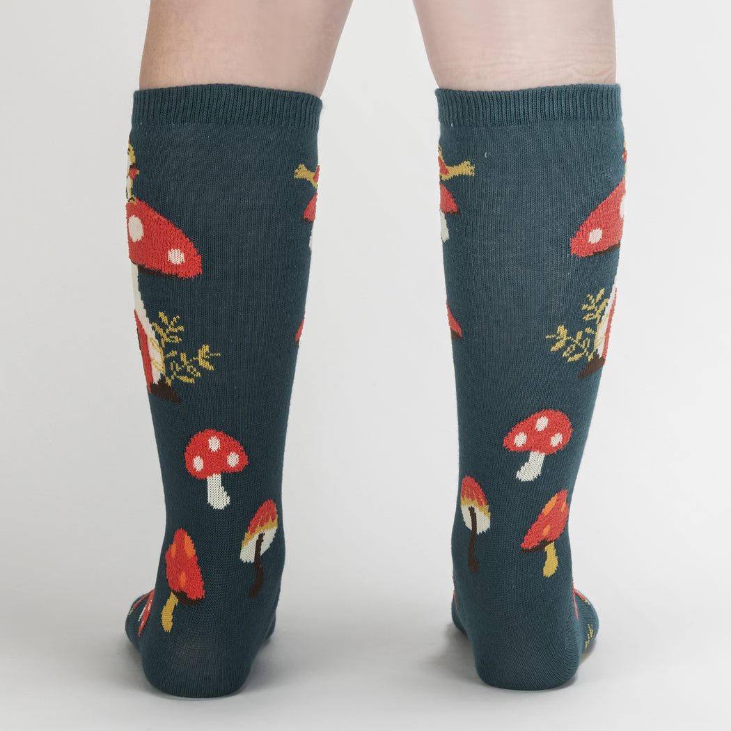 Shroom & Board Kid's Fuzzy Knee High Socks