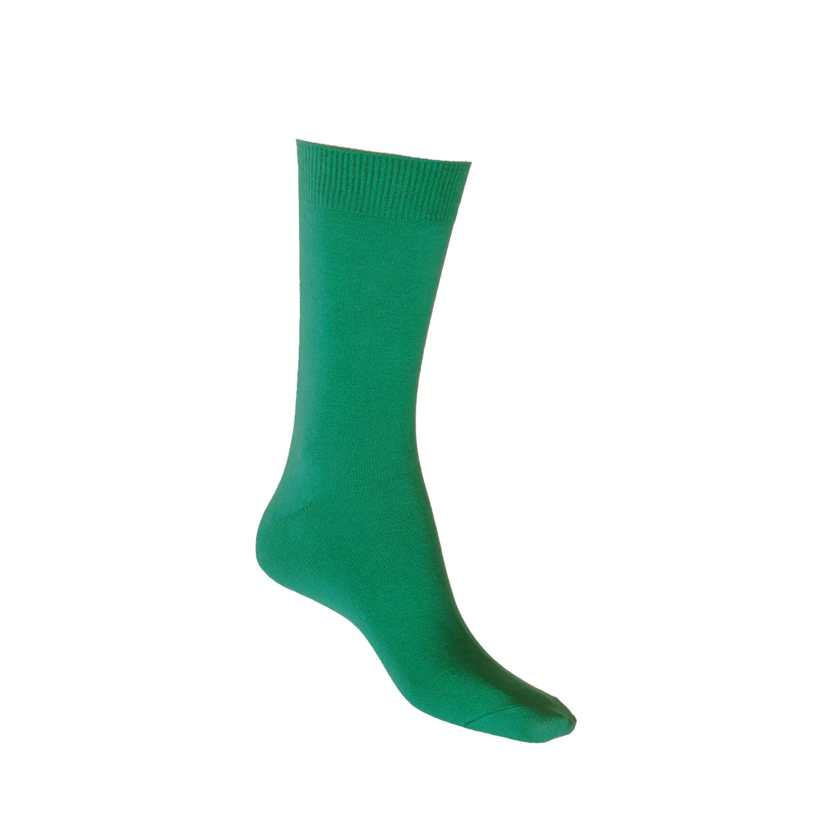 Cotton Crew Sock in Emerald - Aussie Made