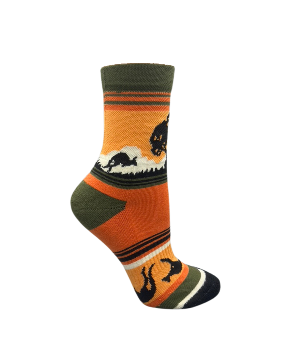 Australian Sunset Athletic Socks - The Sockery