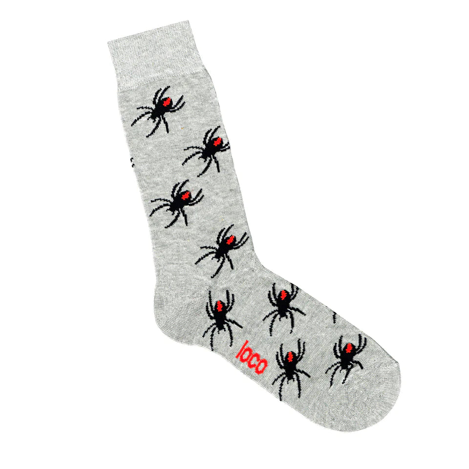 Redback Spiders Crew Socks - Aussie Made - The Sockery
