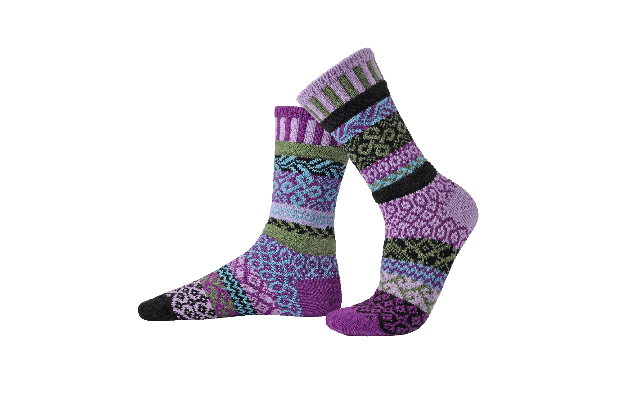 La Seine Recycled Cotton Crew Socks - The Sockery