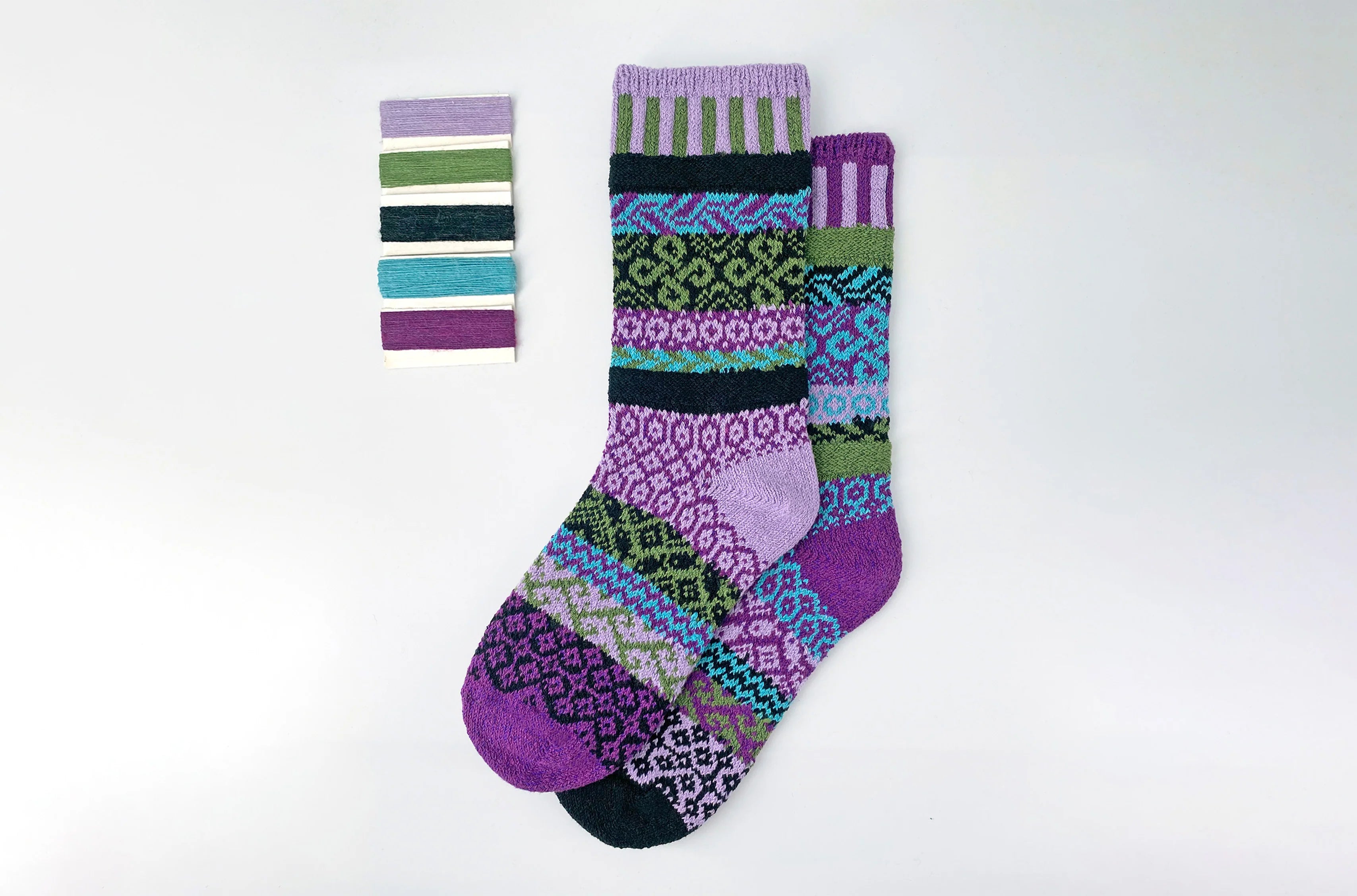 La Seine Recycled Cotton Crew Socks - The Sockery