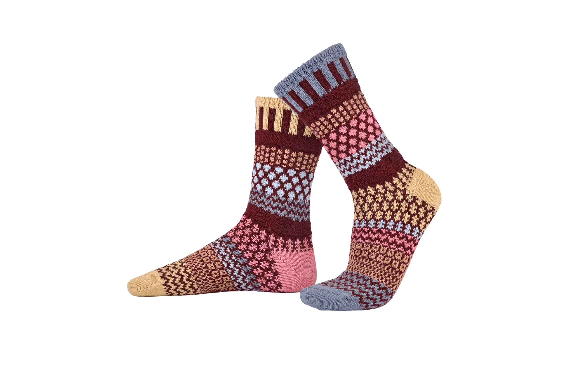 Larkspur Recycled Cotton Crew Socks - The Sockery