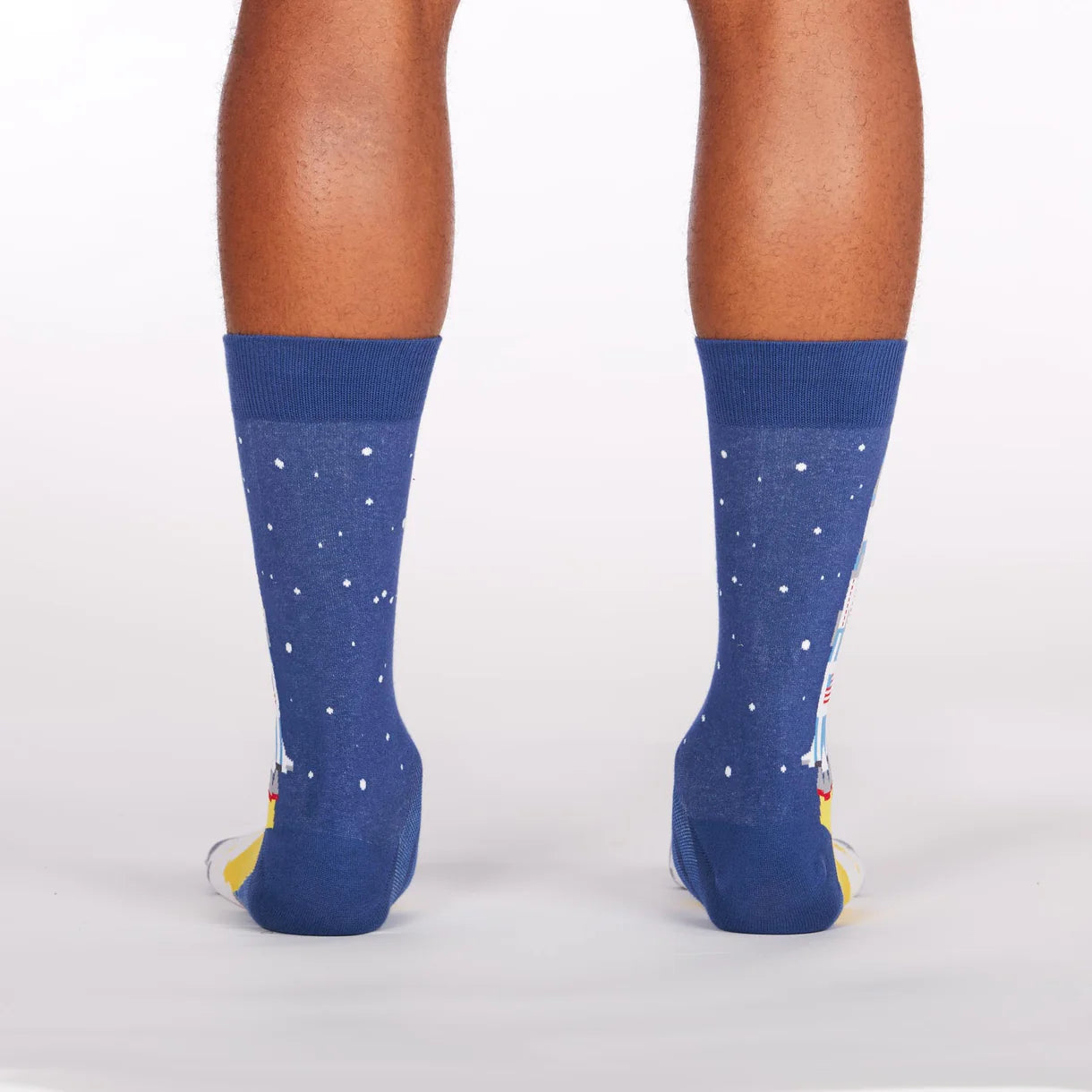 3,2,1 Lift Off Men's Crew Socks