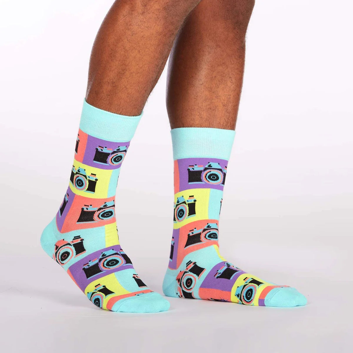 Say Cheese! Men's Crew Sock