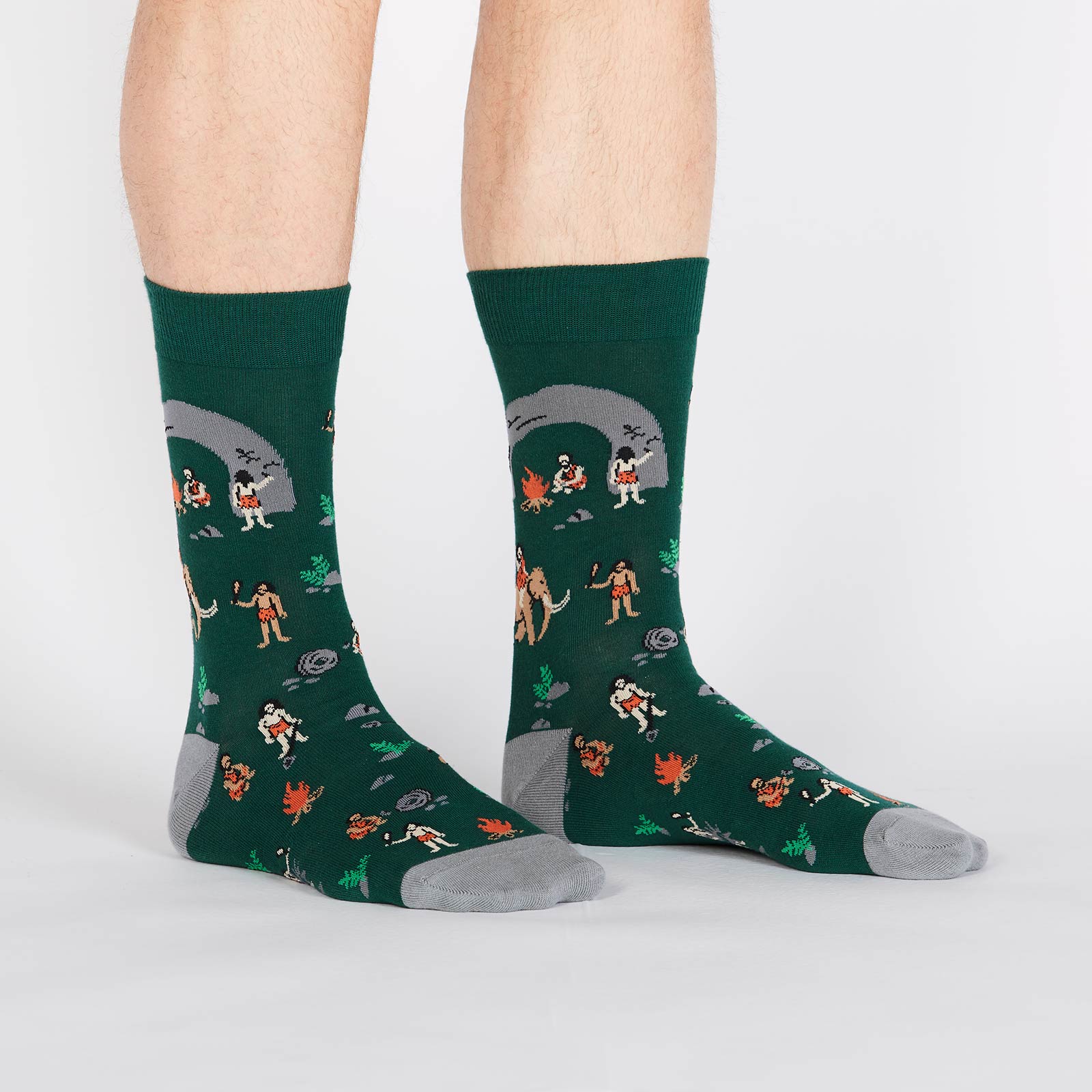 Man Cave Men's Crew Socks - The Sockery