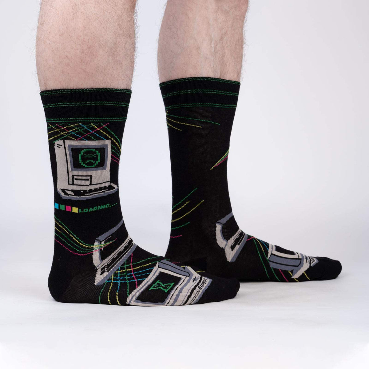Control ALT Delete Men's Crew Sock