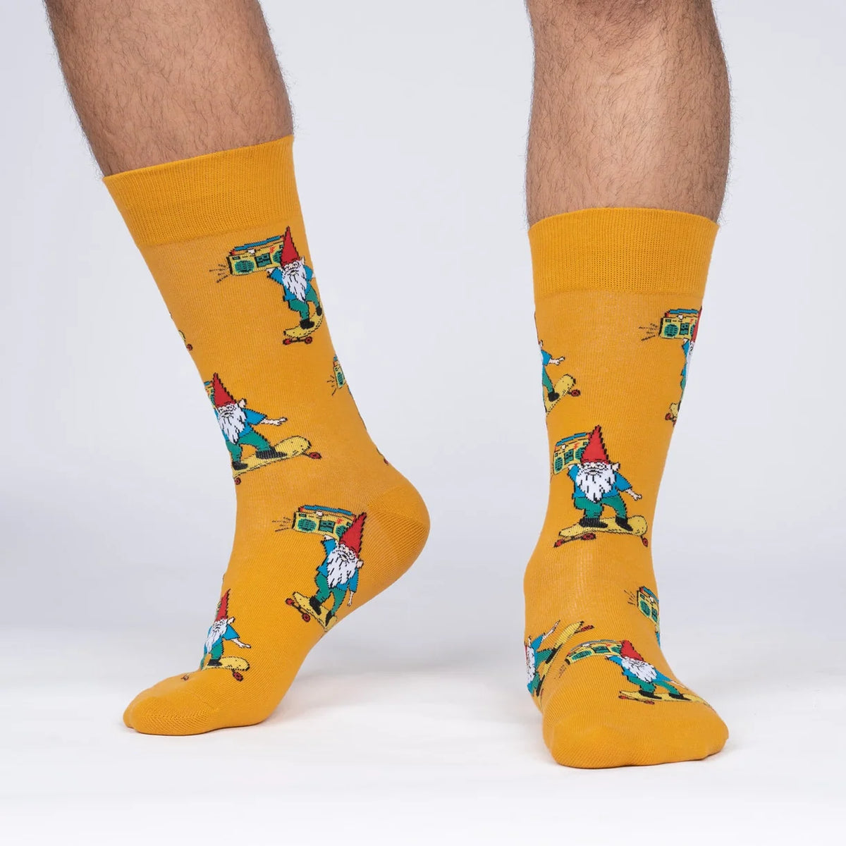 Gnarly Gnome Men's Crew Socks