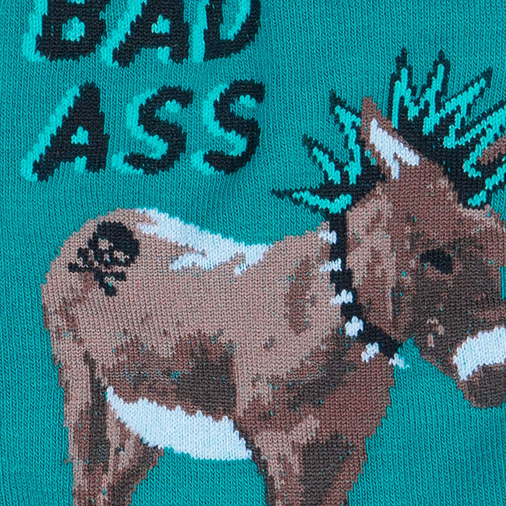 Real Bad Ass Men's Crew Socks