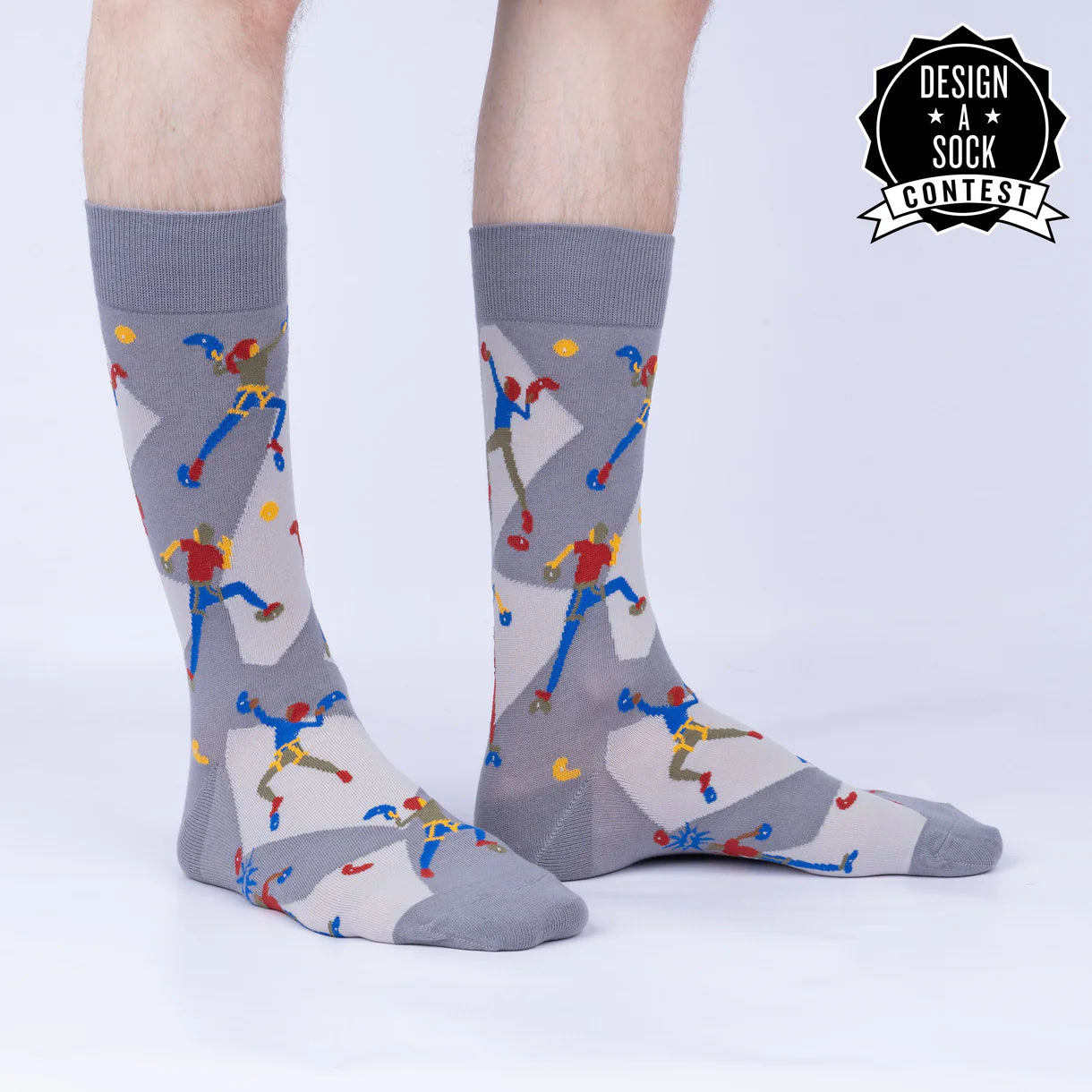 Sock Climbing Men's Crew Socks