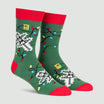 Eating Light This Holiday Men's Crew Socks - The Sockery