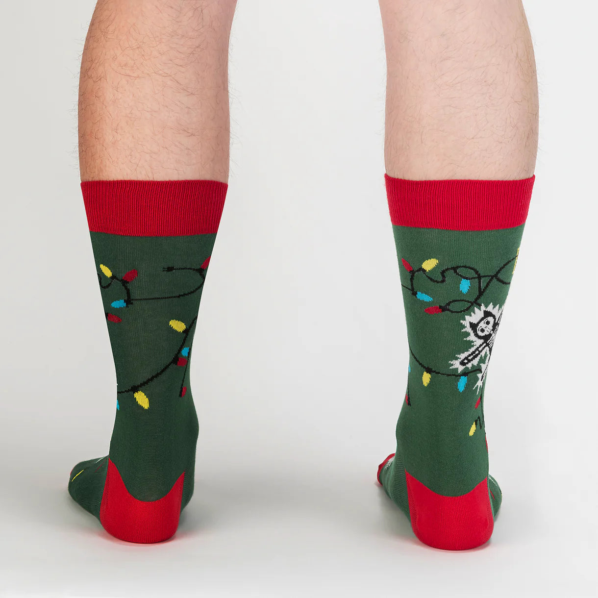 Eating Light This Holiday Men's Crew Socks - The Sockery