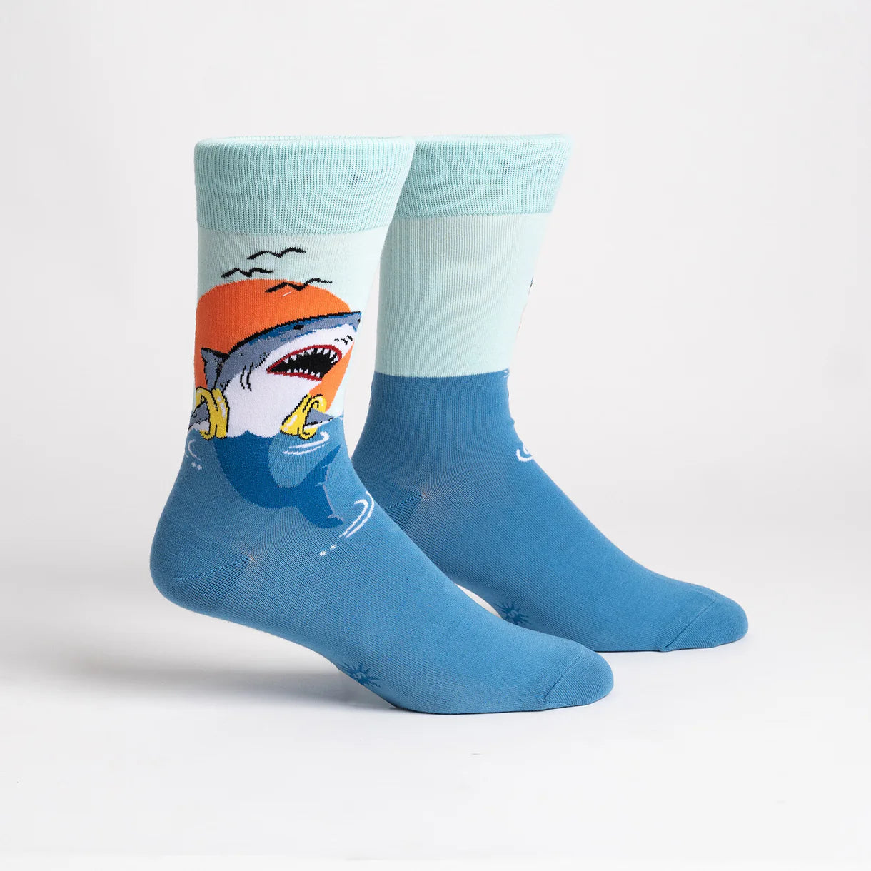 Bundle 3 Pairs of Men's Socks - Look out Sharks!!