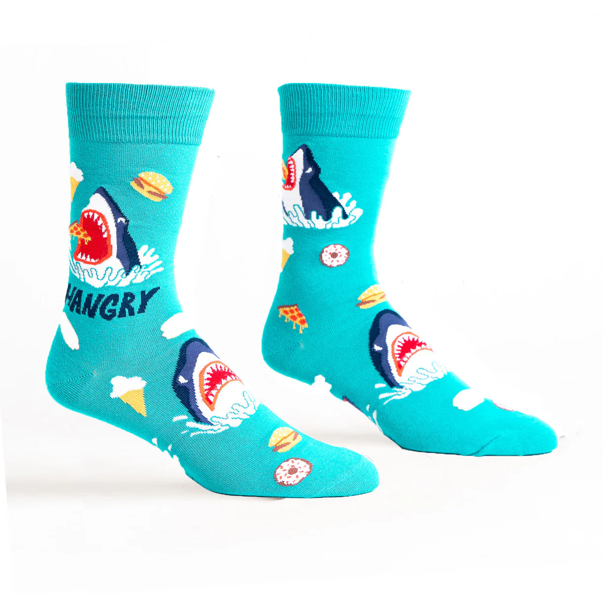 Hangry Men's Crew Socks - The Sockery