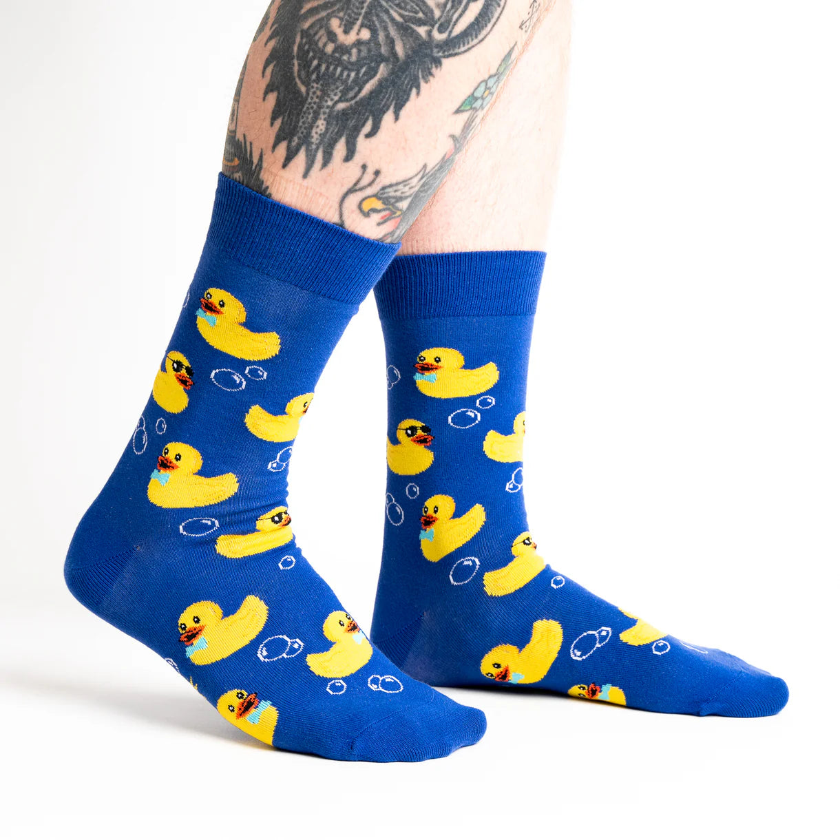 Rubber Duckie Men's Crew Socks - The Sockery