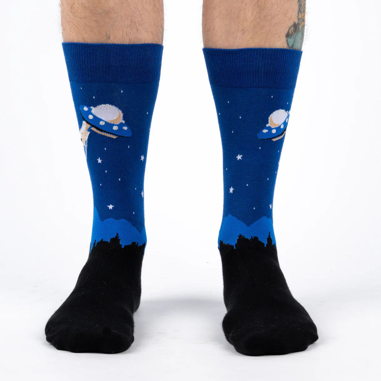 Stand Tall Men's Crew Socks - The Sockery